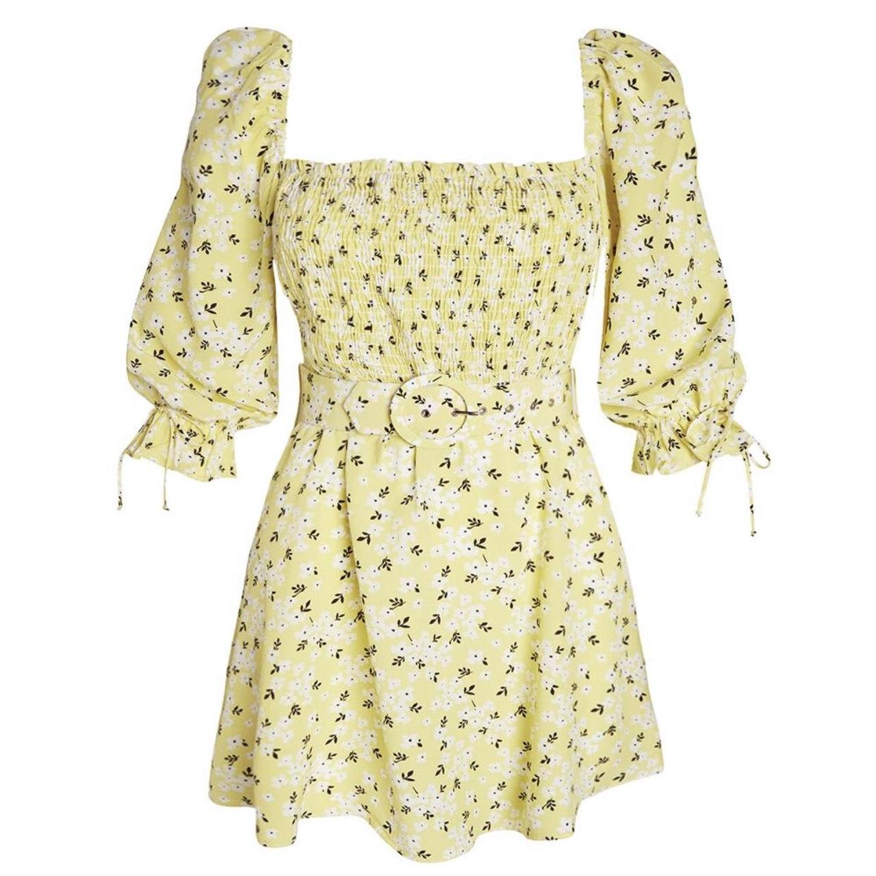 for love & lemons chrysanthemum mini dress