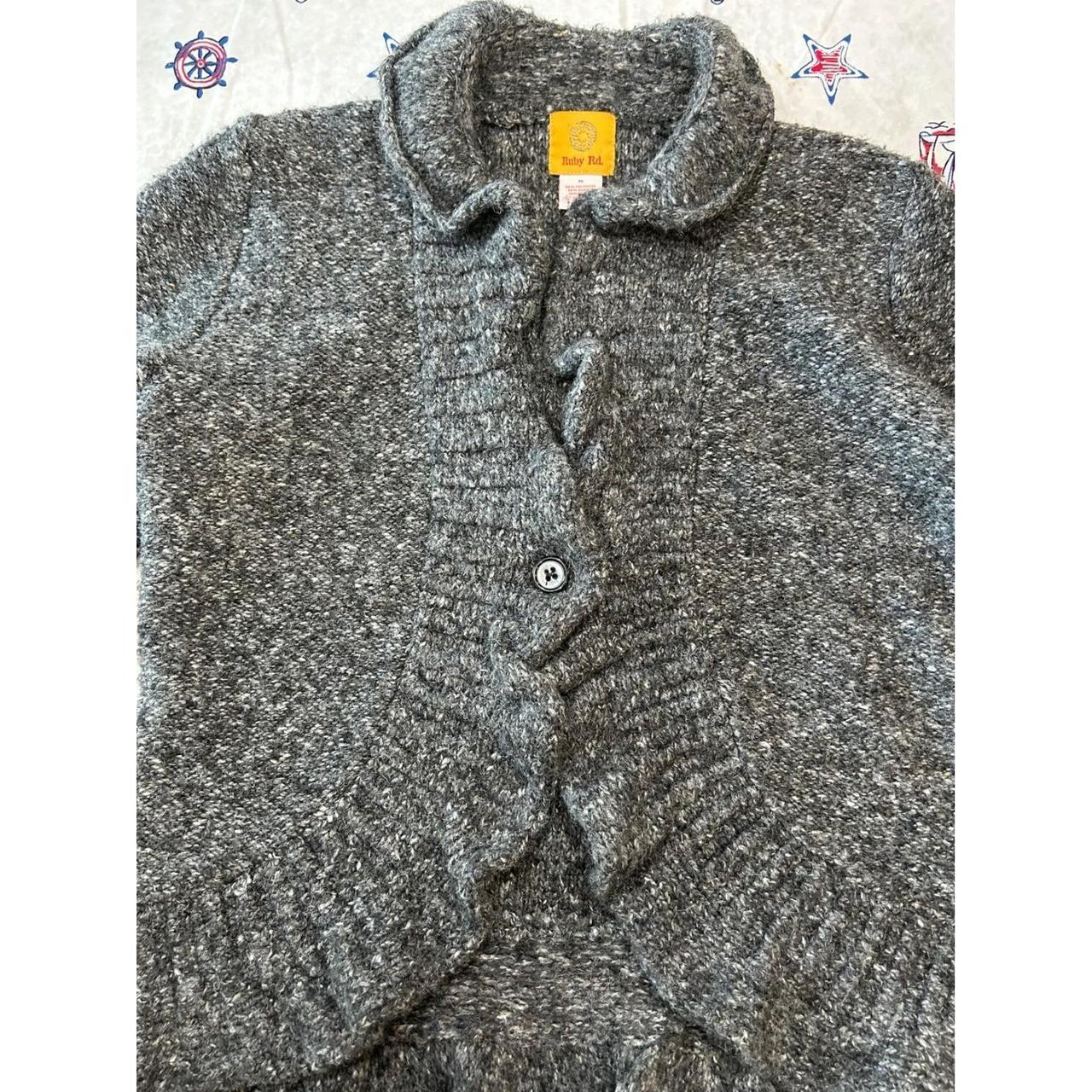 Ruby Rd. Women's Cardigan - Grey - M – Ruby Rd Wo… - image 3