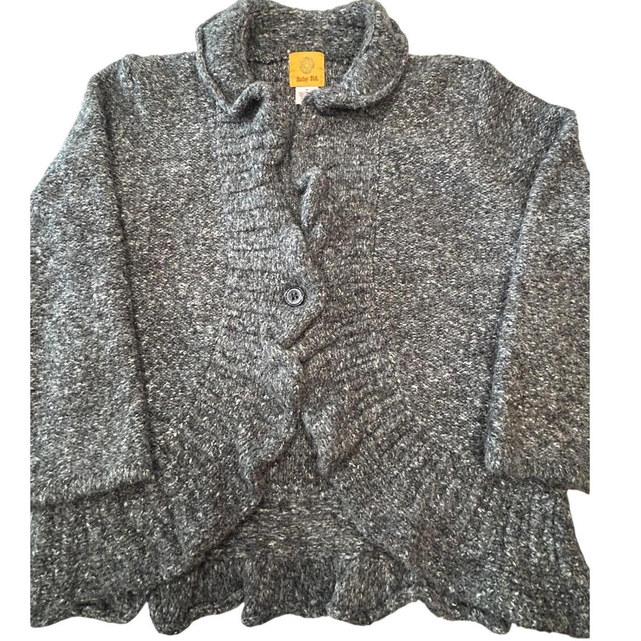 Ruby Rd. Women's Cardigan - Grey - M – Ruby Rd Wo… - image 1