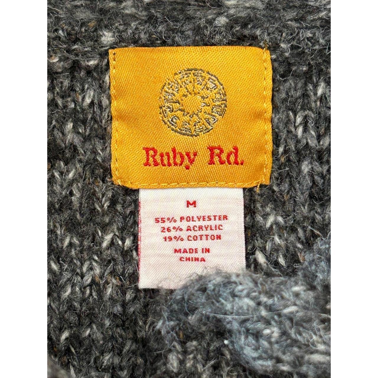 Ruby Rd. Women's Cardigan - Grey - M – Ruby Rd Wo… - image 2