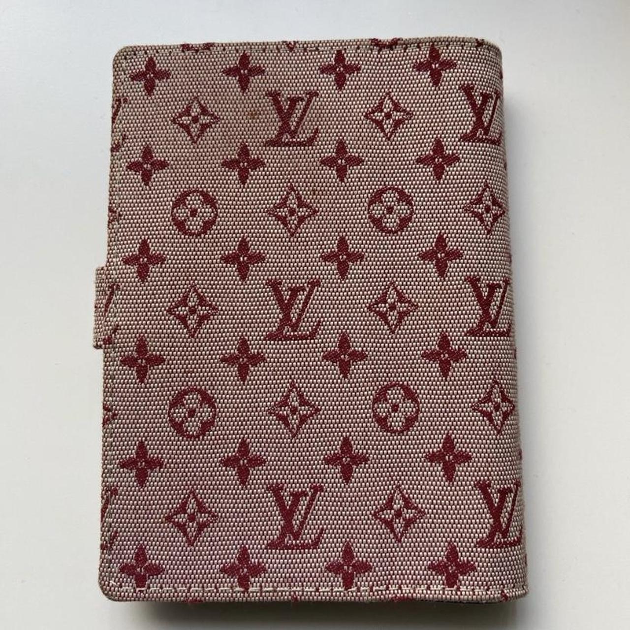 Louis Vuitton Grey Monogram Mini Lin Small Ring Agenda PM Diary