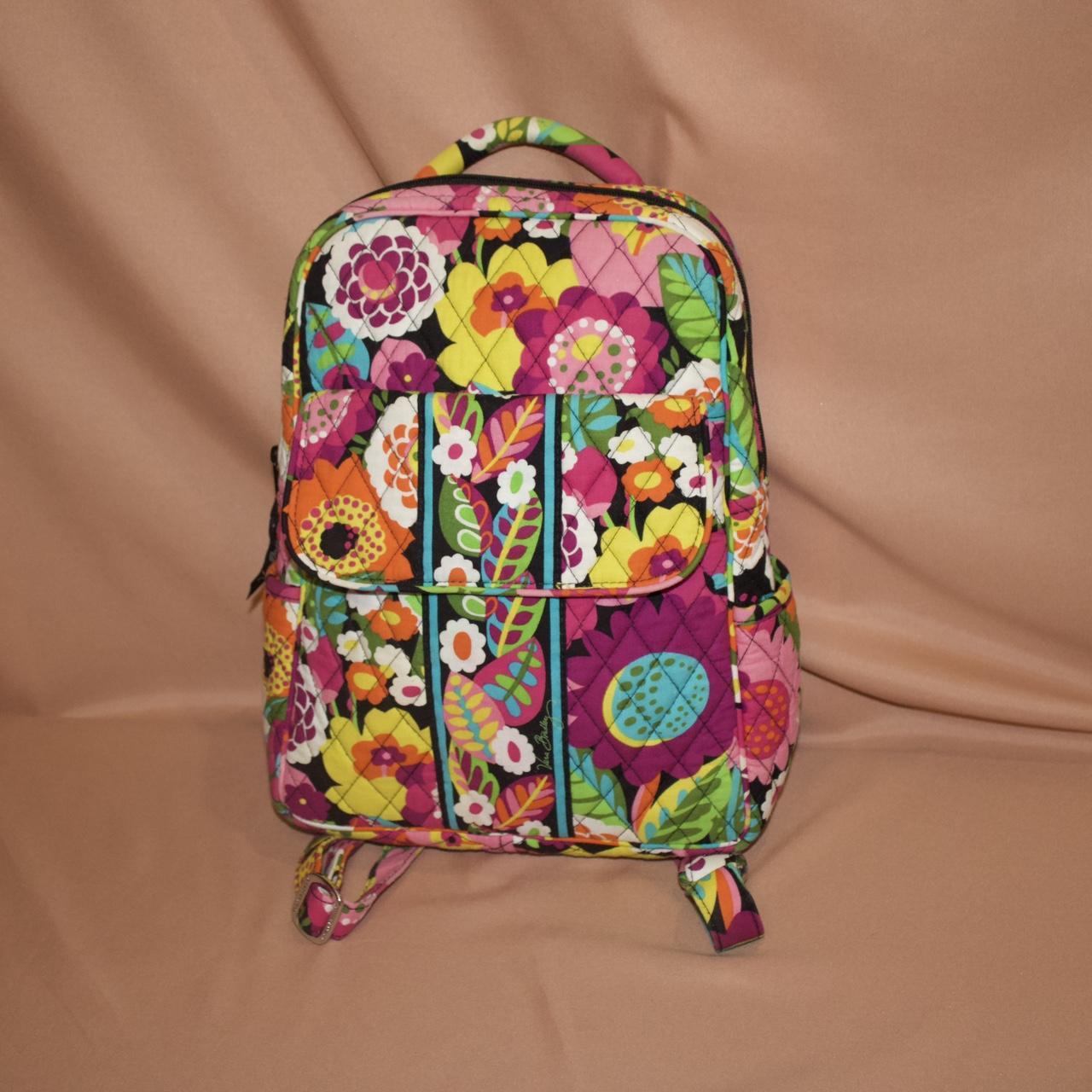 Vera bradley hotsell pink floral backpack