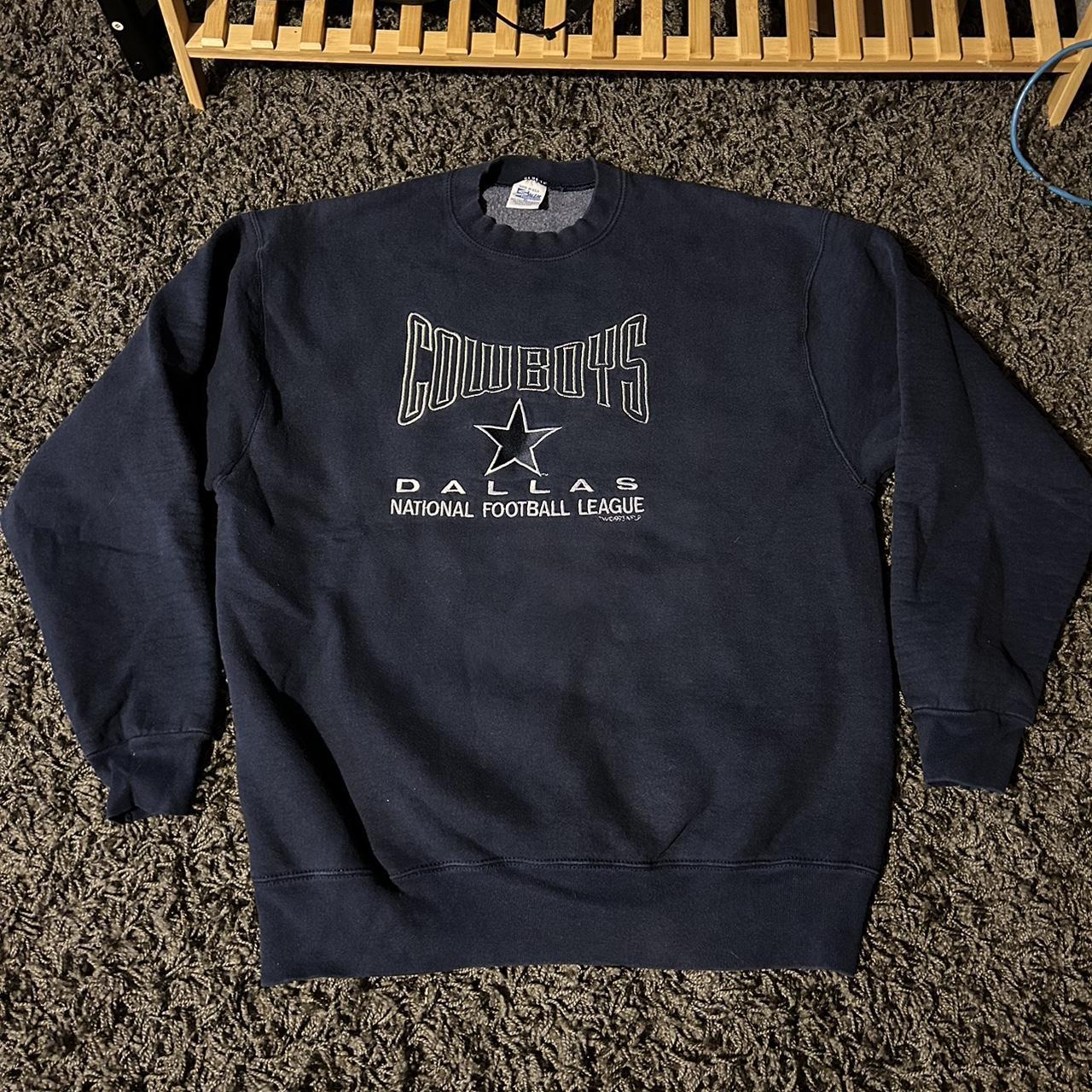 90's Salem sportswear NFL Dallas Cowboys Crewneck - Depop