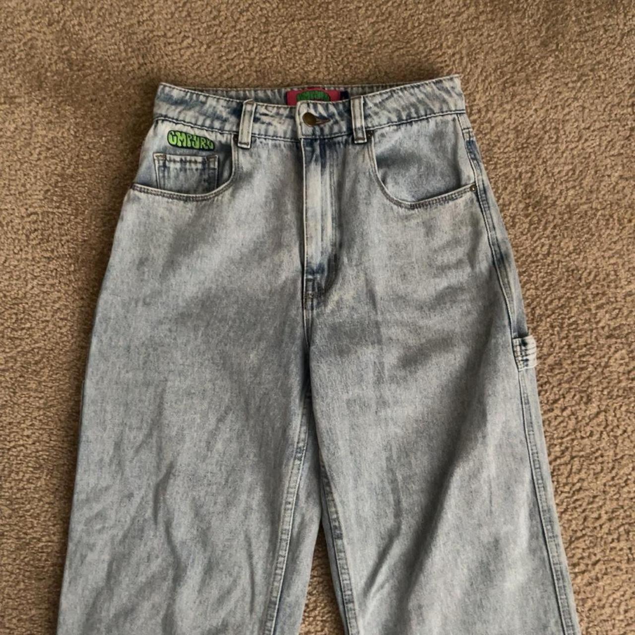 Empyre baggy cargo pants jeans -size 4- DM BEFORE... - Depop