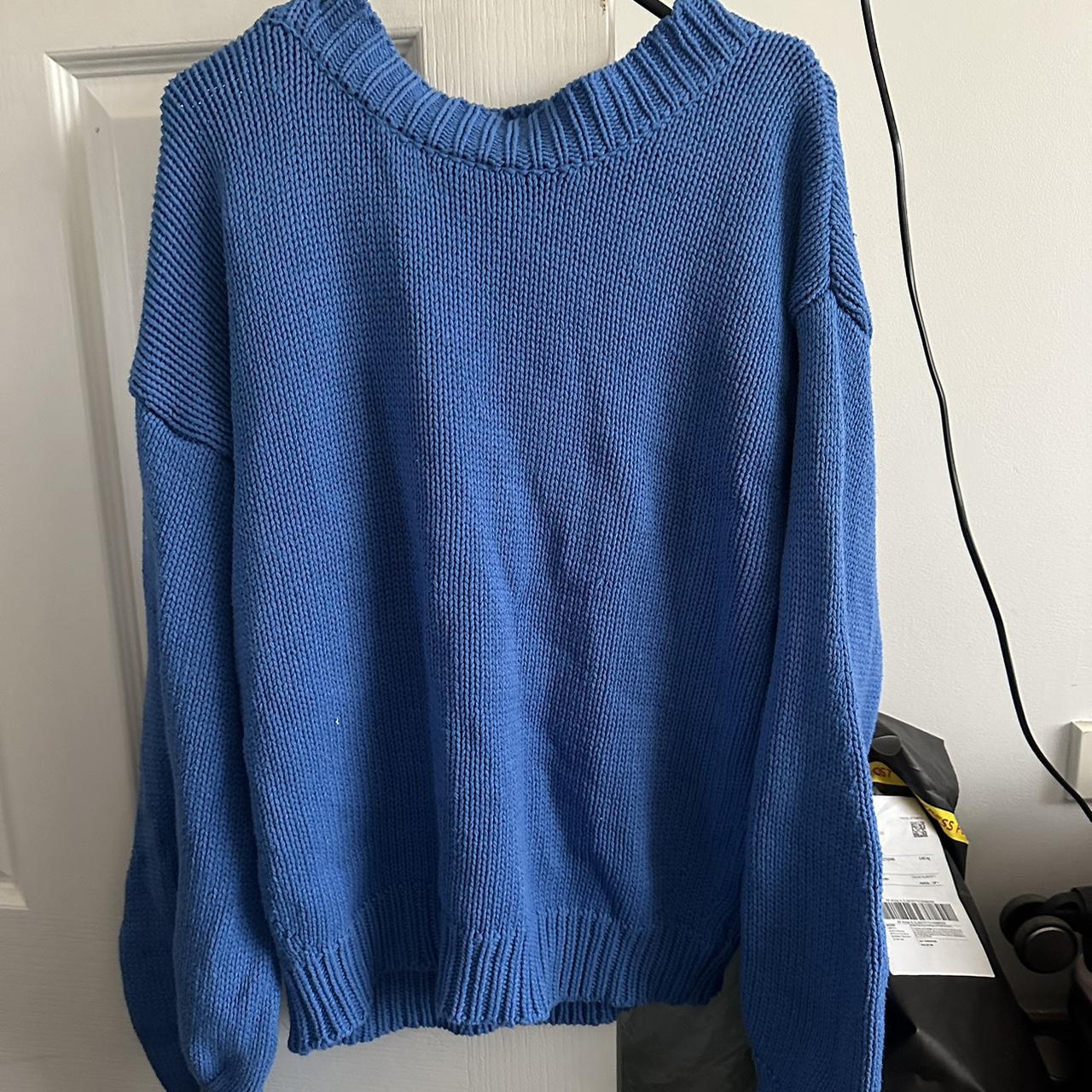 Princess Polly blue sweater S/M - Depop