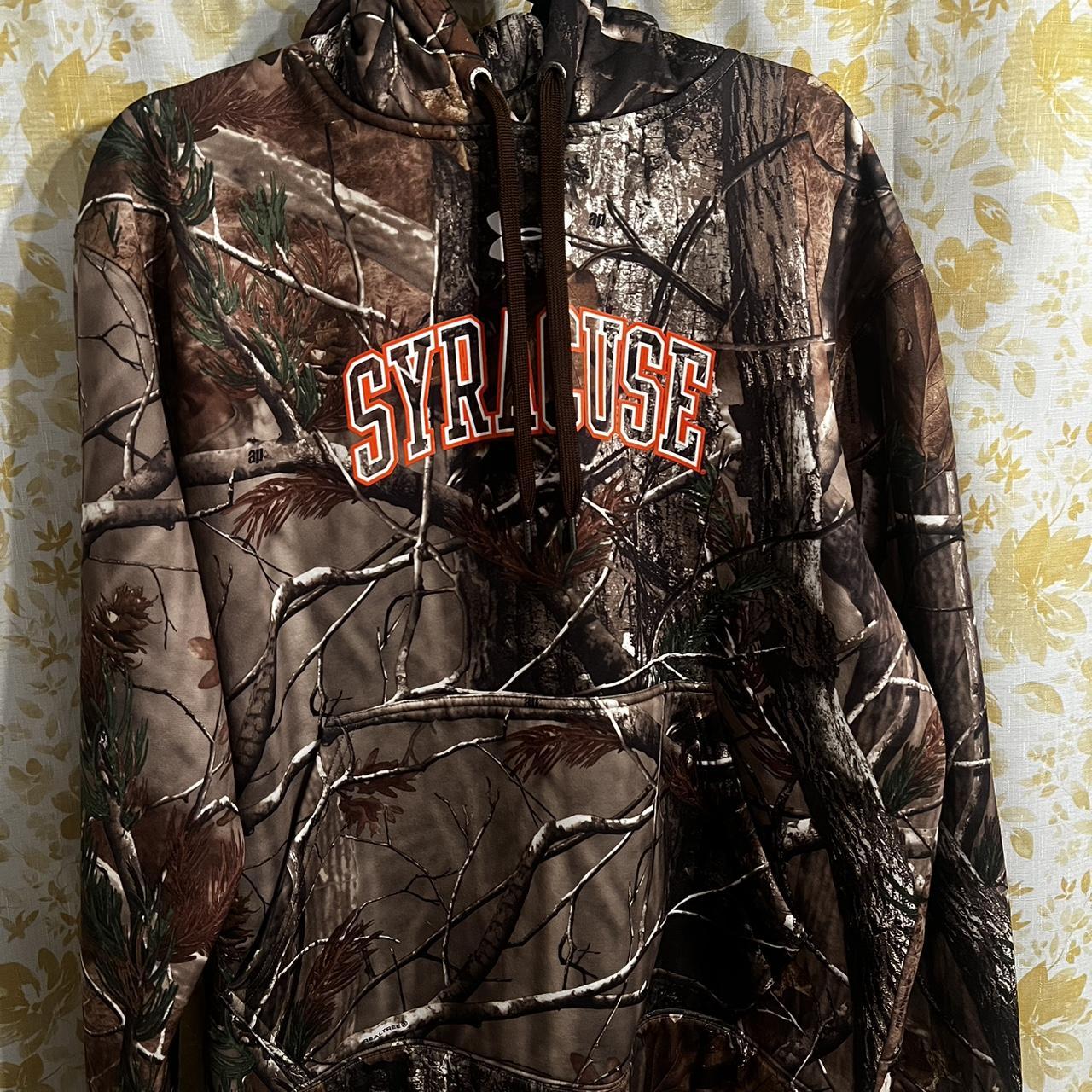 Under armour deals duck camo hoodie