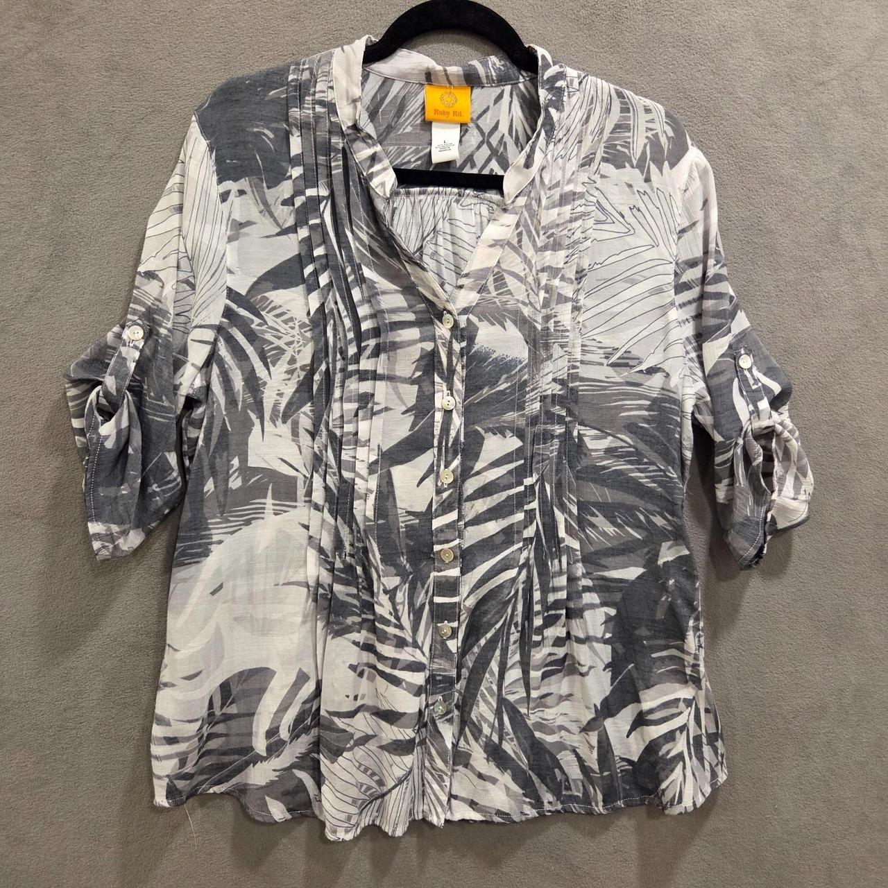 Ruby Rd. Women's Shirt - Multi - L – Ruby Rd Roll… - image 1