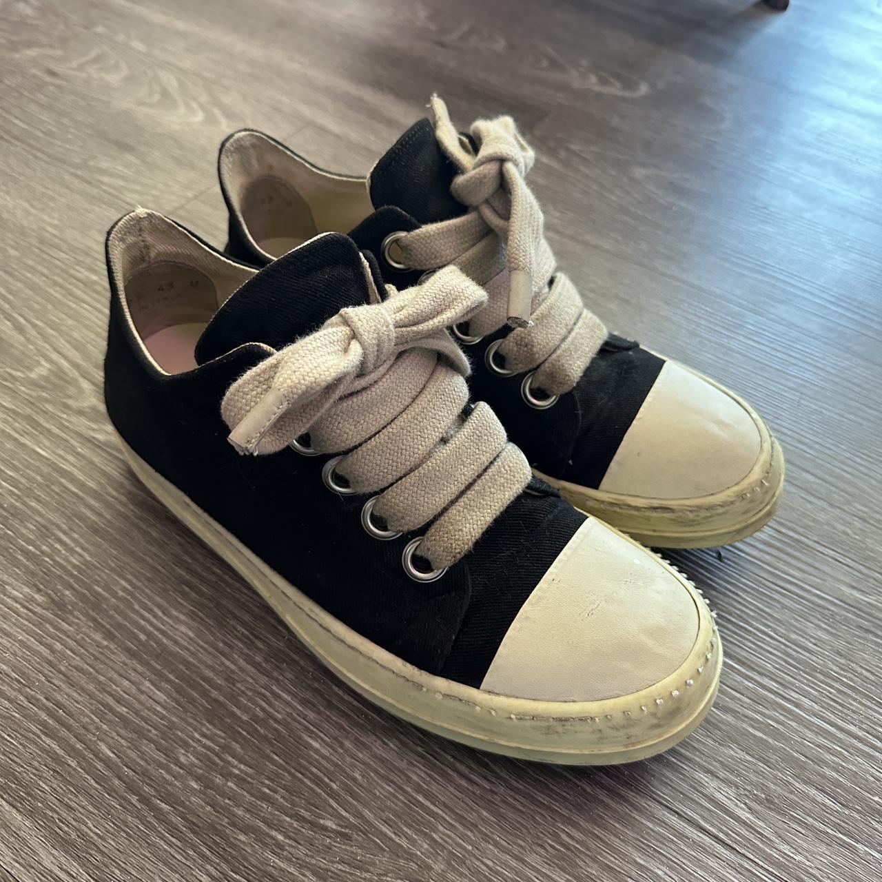 【K.RAMONE】 Long Hair Low Ramones in Black/Milk – SVRN