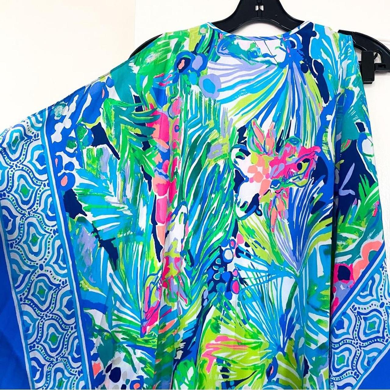 Lilly pulitzer clearance atlin silk caftan