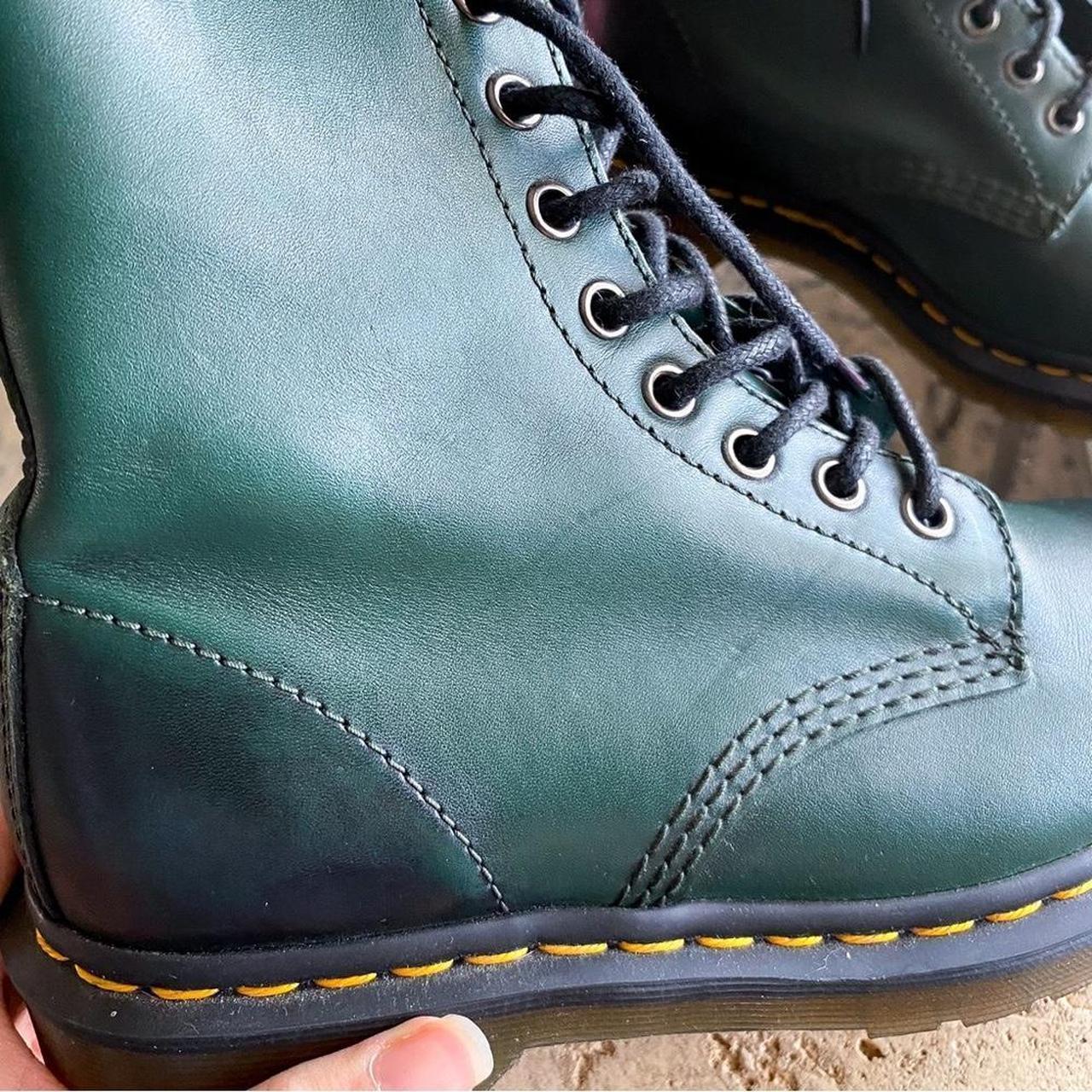 DR. MARTENS 1460 Pascal Boot Color Green Antique. Depop