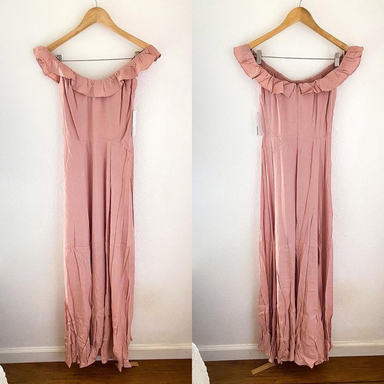 REFORMATION Petites Verbena Dress Blush Depop