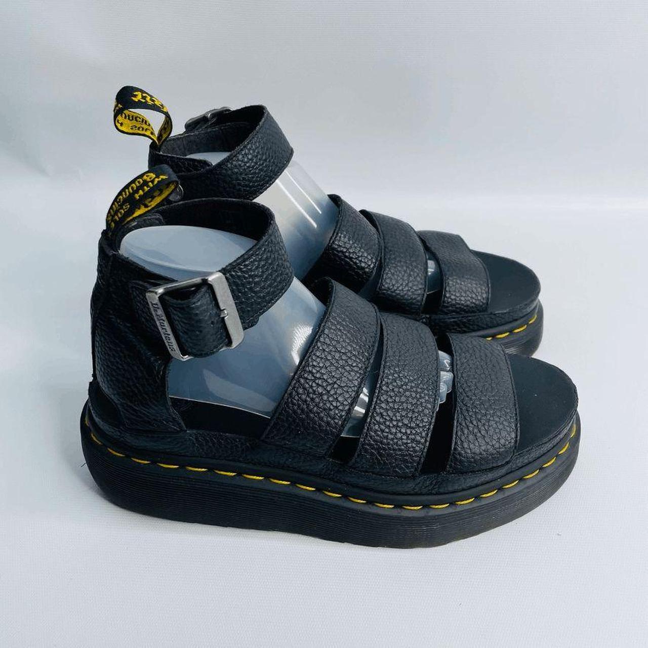 Dr martens clarissa ii quad chunky sandals in black size 5 best sale