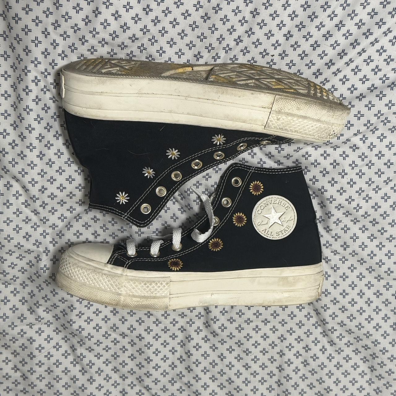 Converse Women's Sneakers Black US – Black Converse high