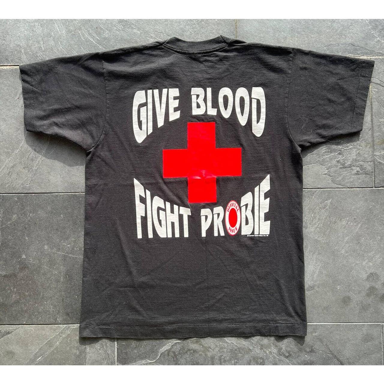Bob Probert give blood fight probie shirt - Dalatshirt