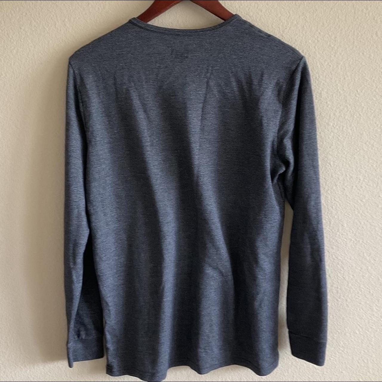 32 Degrees Men's Black and Grey Shirt | Depop