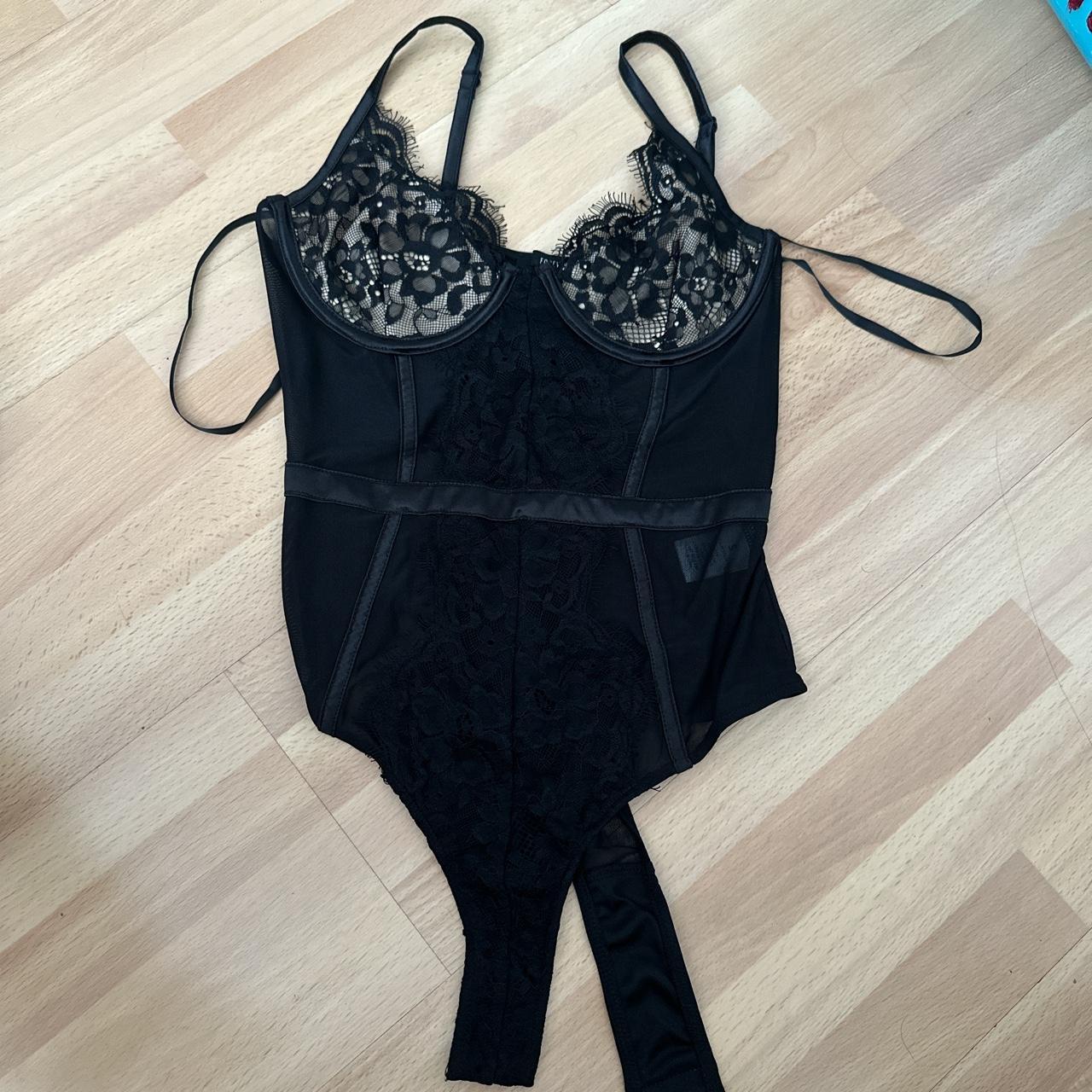 Mesh black lingerie body suit. Never worn before