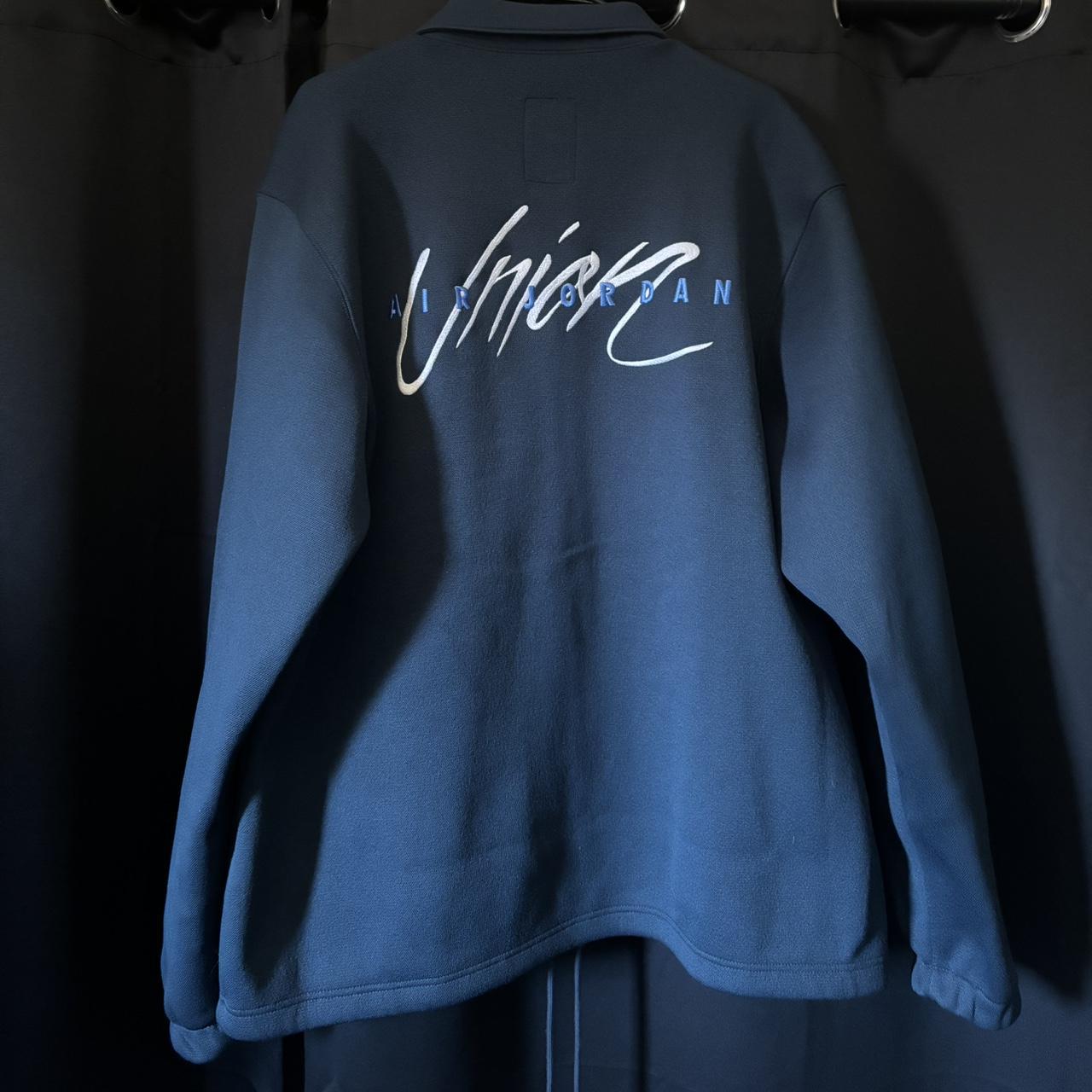 Air Jordan x Union LA coaches jacket “navy” Size:XL | Depop