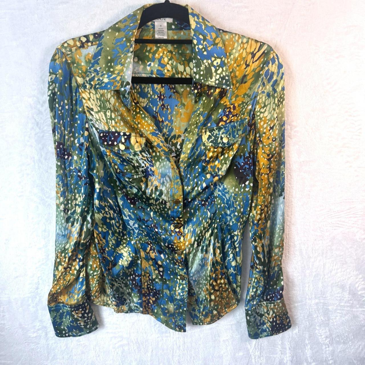 Cache Women's Blouse - Multi - M – Cache Blouse S… - image 1