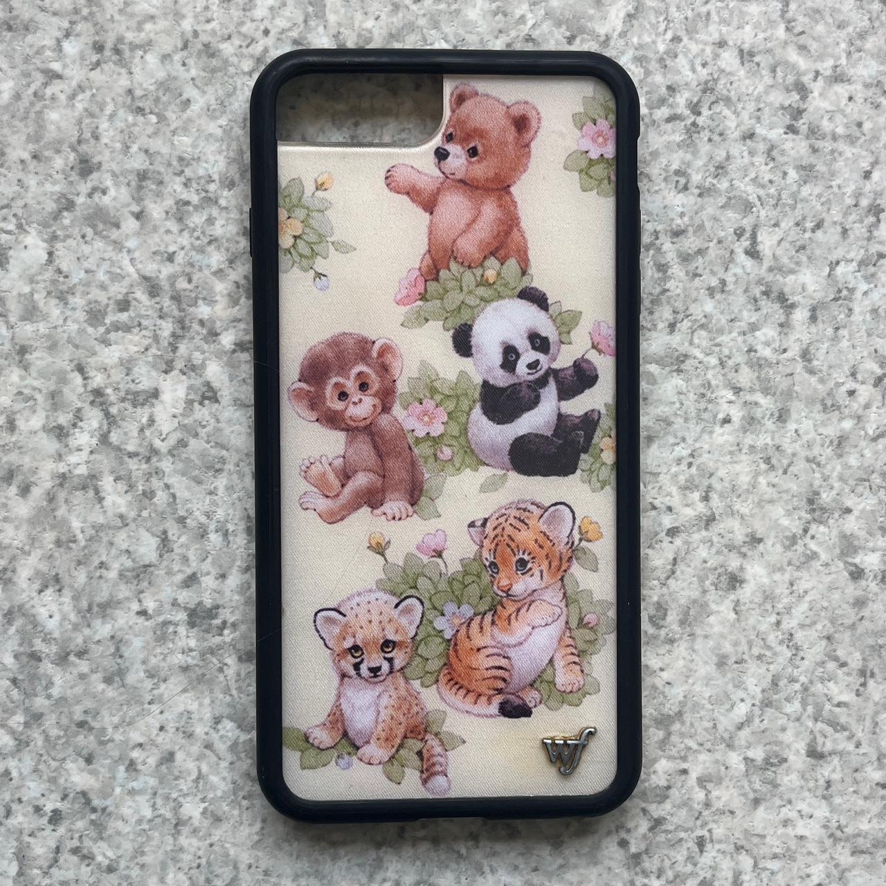 wildflower baby animal phone case with black... Depop
