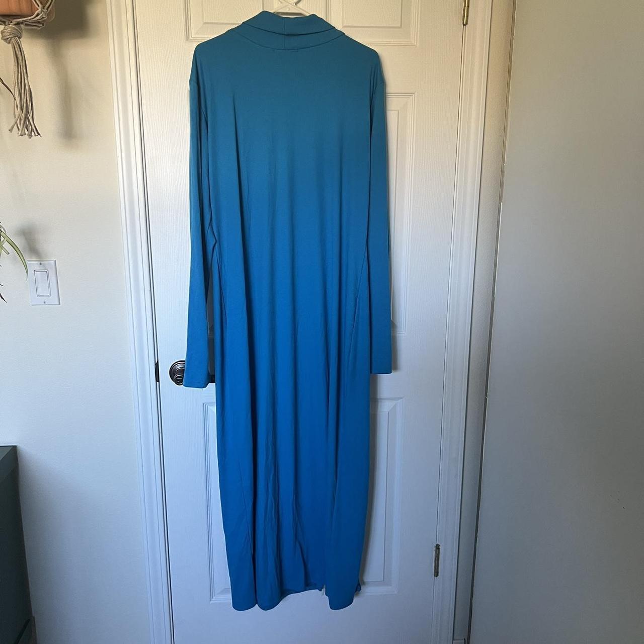 Rebdolls Women's Blue Dress | Depop