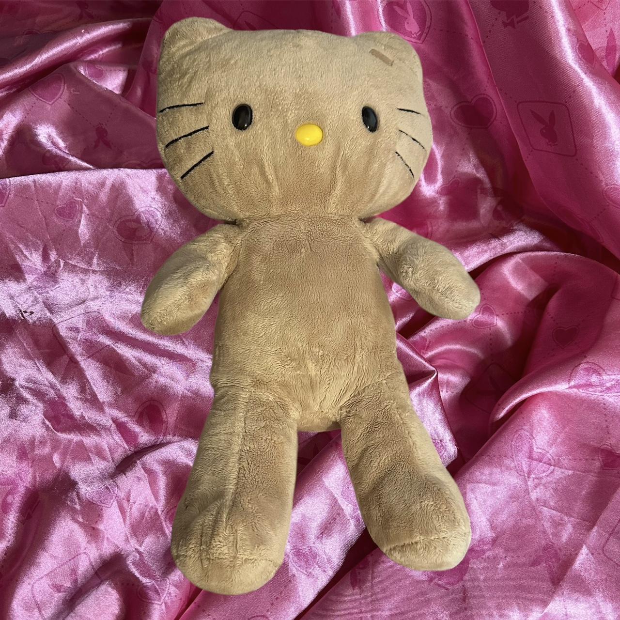 Hello Kitty tan build a bear store plush