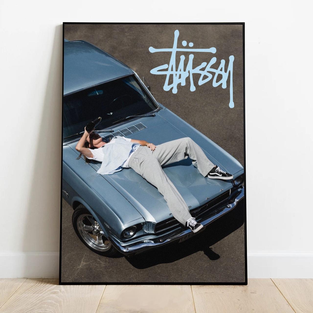 Stussy poster/ Car poster [Size: A4] {High quality... - Depop