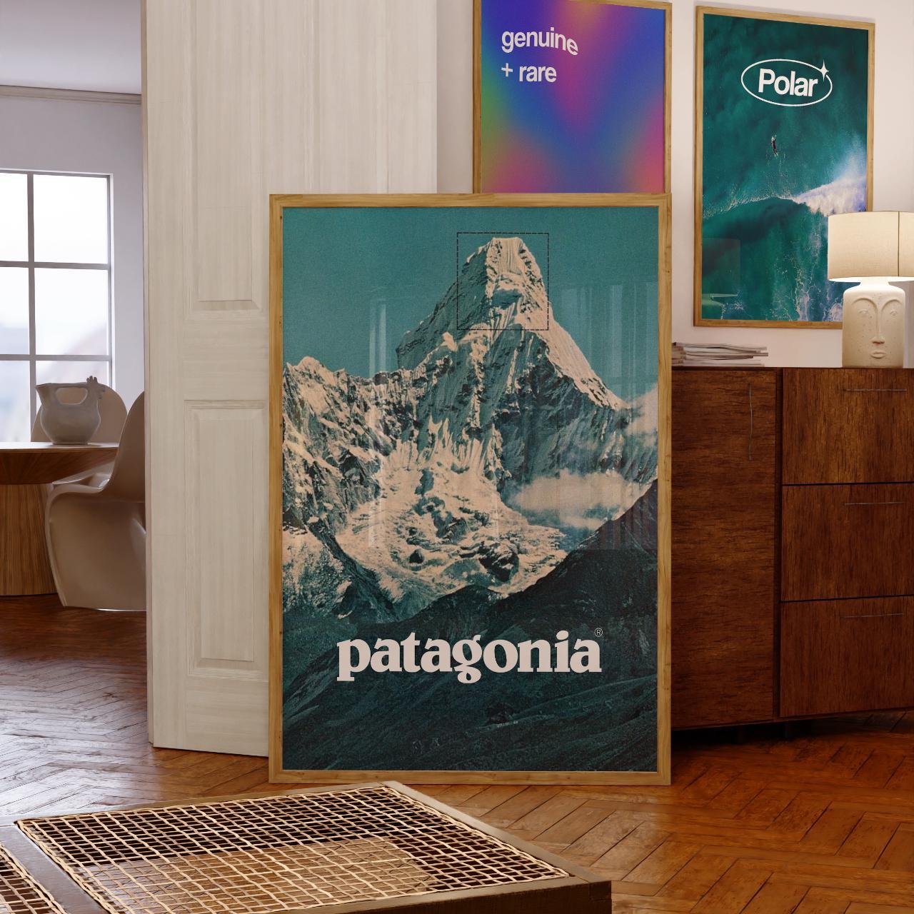 Patagonia poster [Size: A4] {High quality | Depop