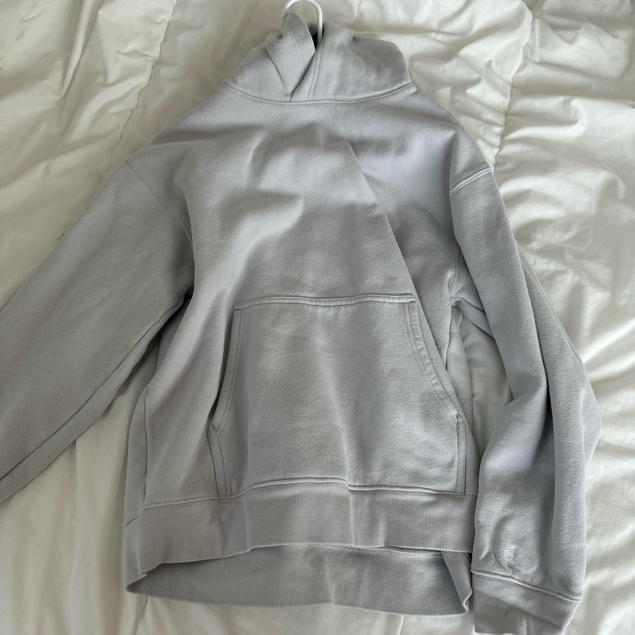 Aritzia TNA Cozy AF Perfect Hoodie Size L Color is... - Depop