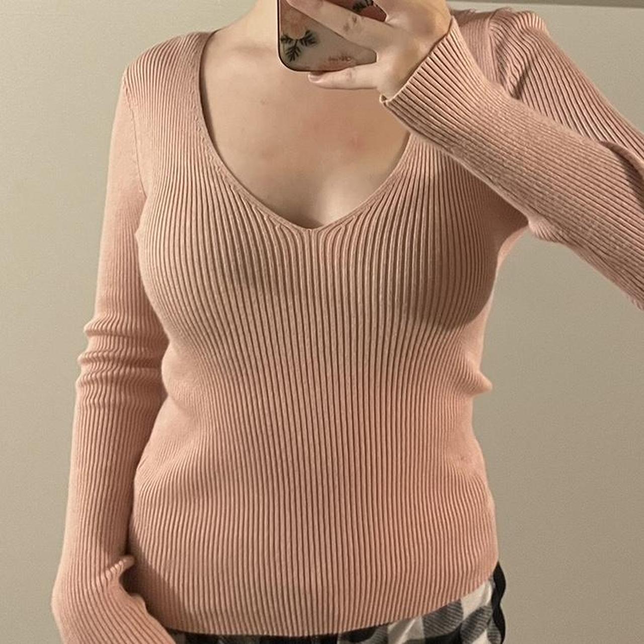 Pink Forever 21 Long sleeve💕, Size Small, Check - Main Image