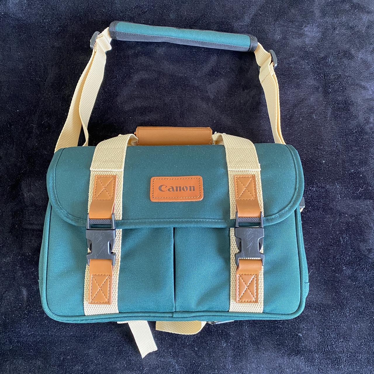 Vintage Canon Green Camera Bag Condition Like