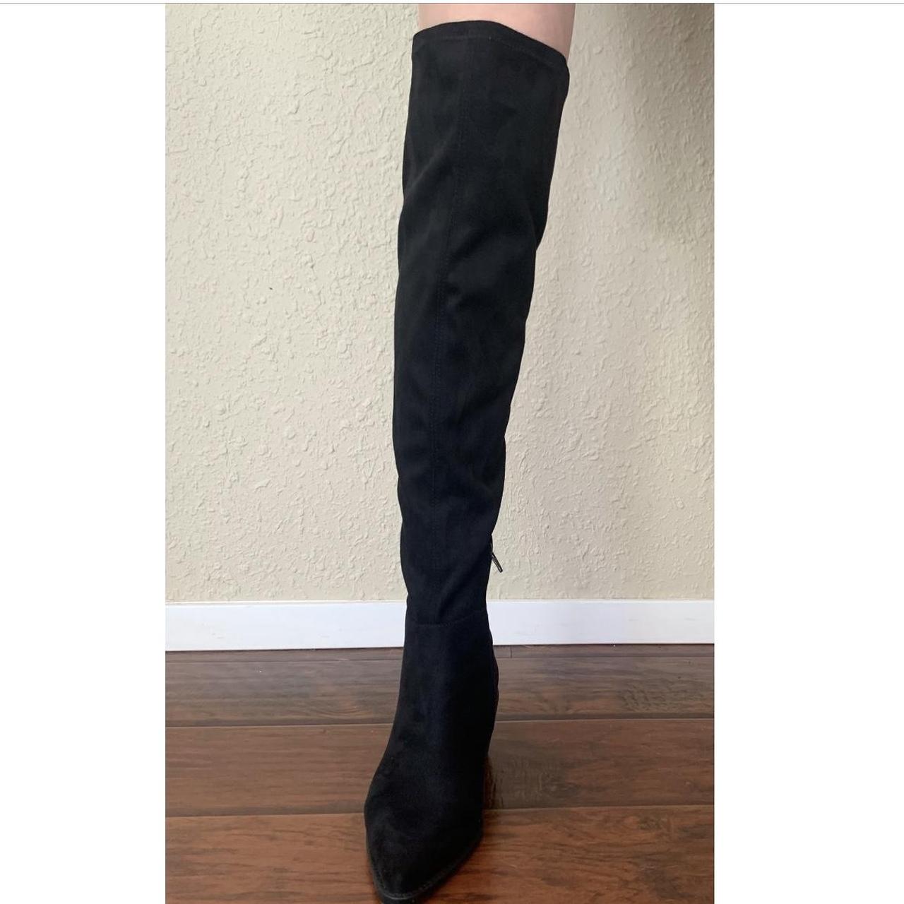 Gianni bini barrine suede hot sale over the knee boots