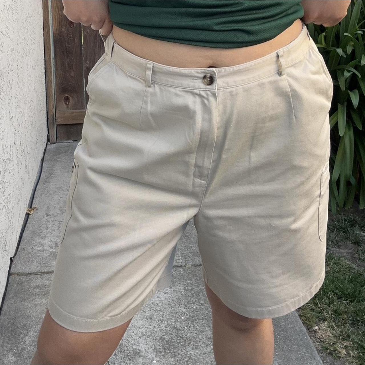 Ll bean hot sale khaki shorts