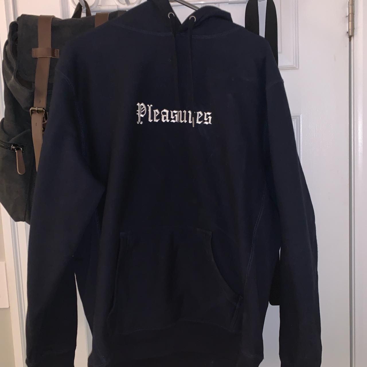 pleasures now mona lisa burn hoodie! only worn a Depop