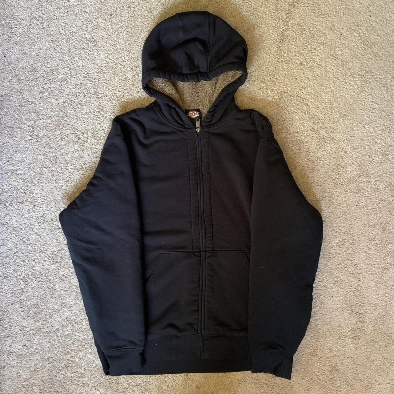 Dickies black zip online hoodie