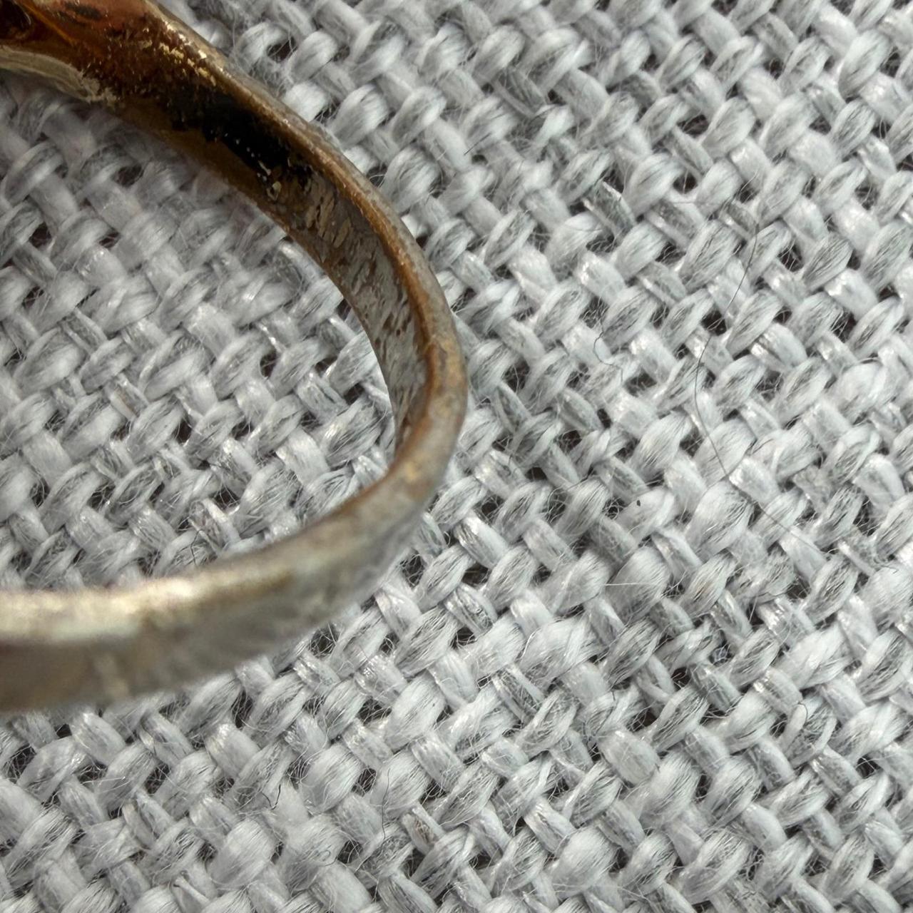 Preloved Women's Ring - Gold – Red Ruby Ring Size… - image 3