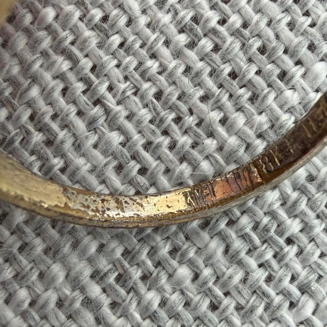 Preloved Women's Ring - Gold – Red Ruby Ring Size… - image 4