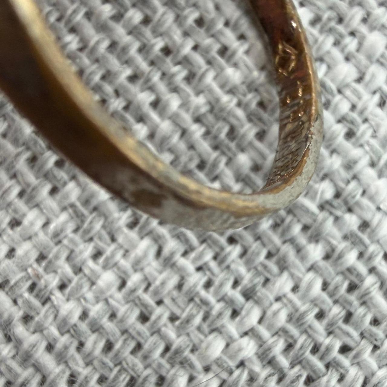 Preloved Women's Ring - Gold – Red Ruby Ring Size… - image 5