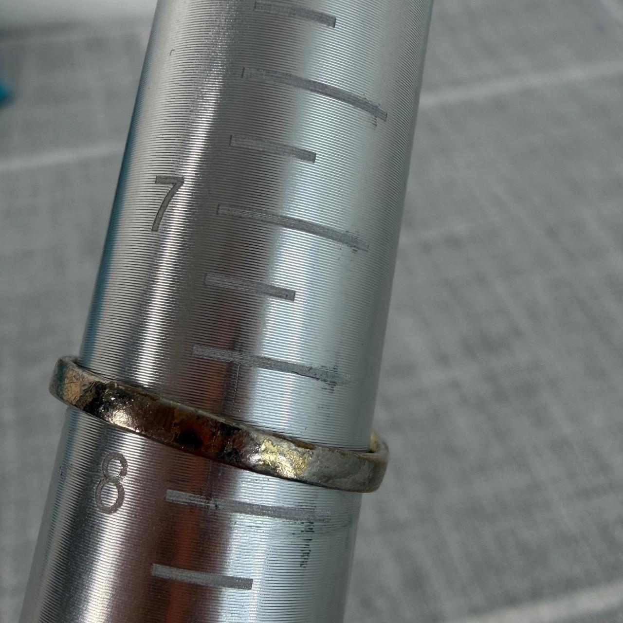 Preloved Women's Ring - Gold – Red Ruby Ring Size… - image 6