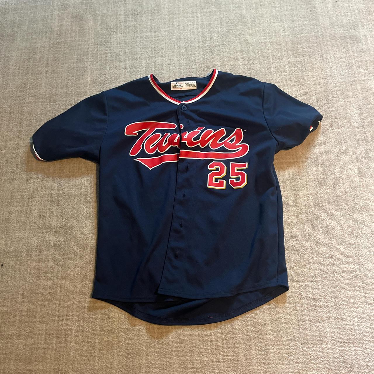 Byron Buxton mlb Twins jersey size youth xl