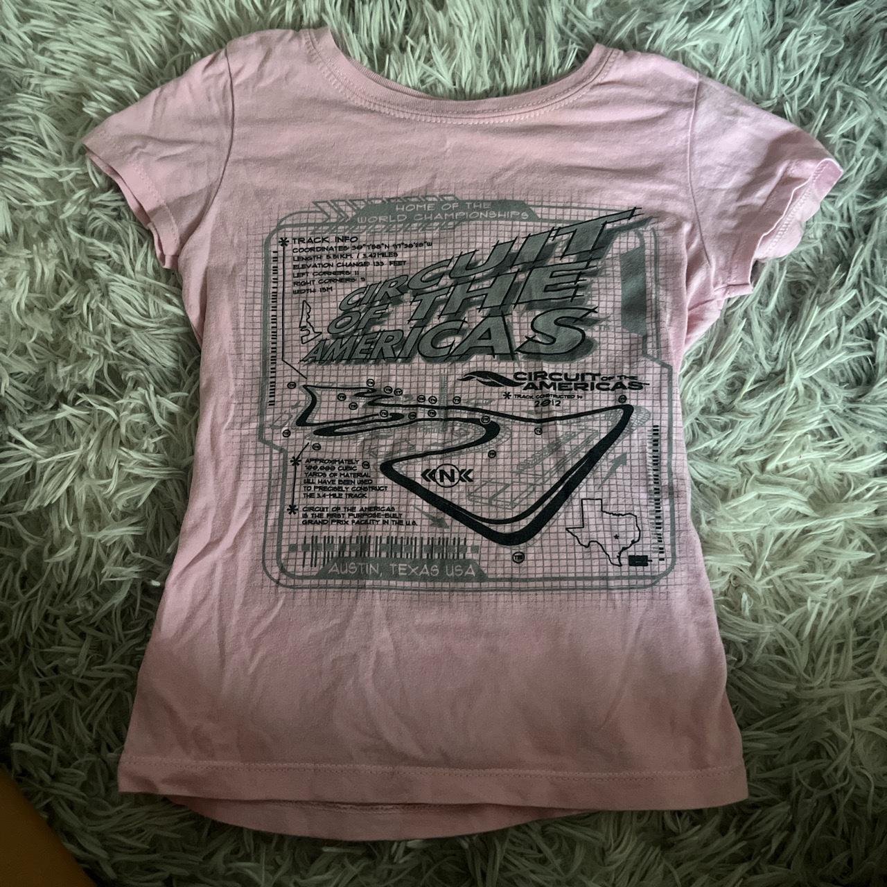 light pink fitted baby tee Its so cute and would go... - Depop