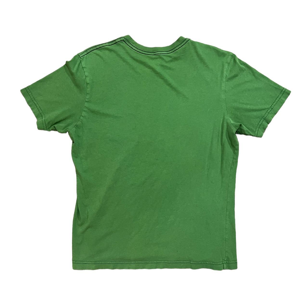 Old Navy Men's Green and White Tshirt Depop