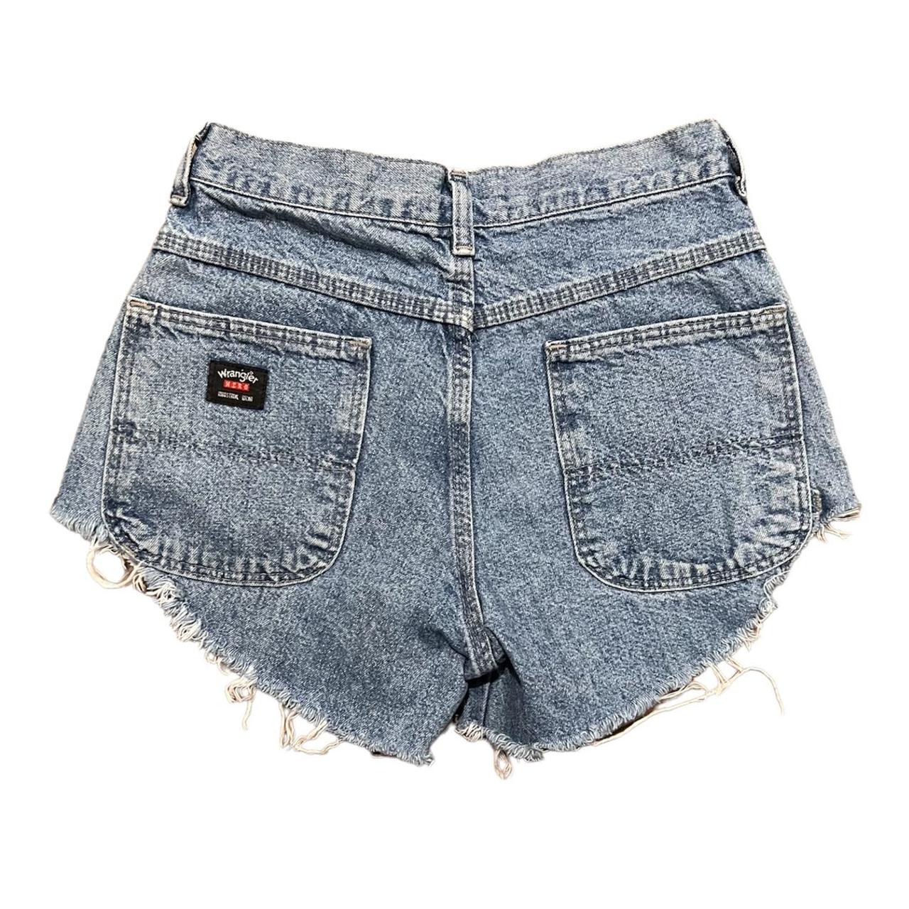 Wrangler Women's Blue Shorts | Depop