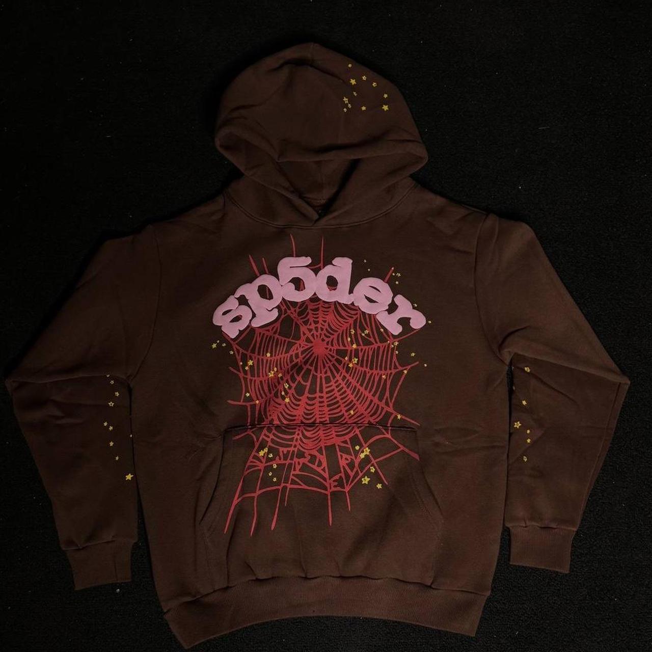 【正規品】 Sp5der I HEART SP5 HOODIE スパイダー S Sp5der I Heart SP5 Hoodie Black – Streetwear Souvenir Pullover for