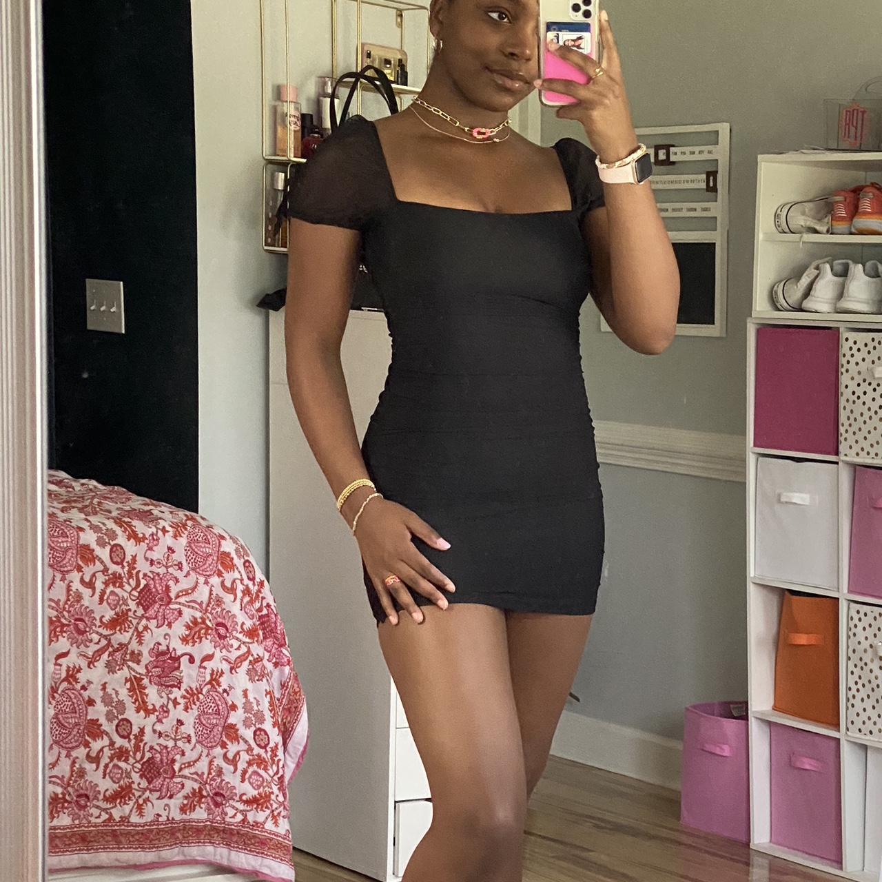 short black princess dress