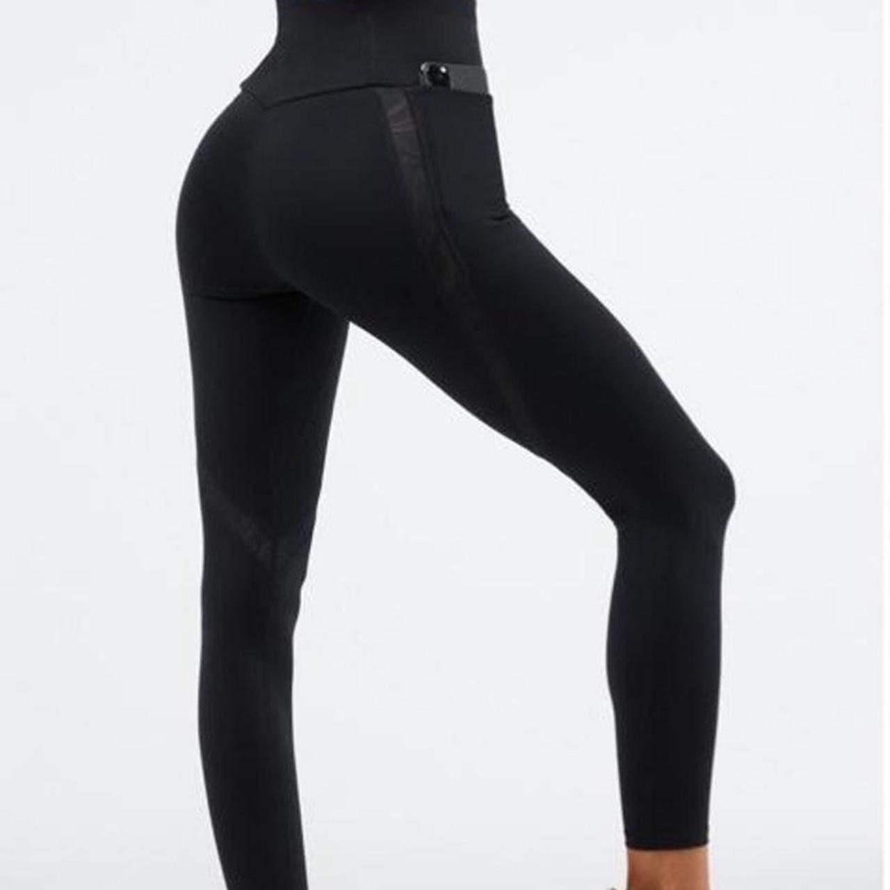 Fabletics black 7/8 leggings with pockets. XS/ size 4. - Depop