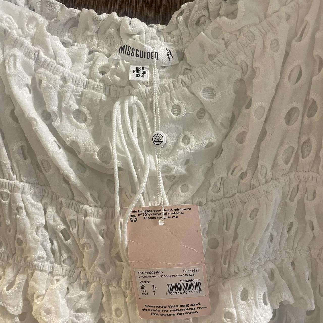 Missguided Women's White Dress (3)