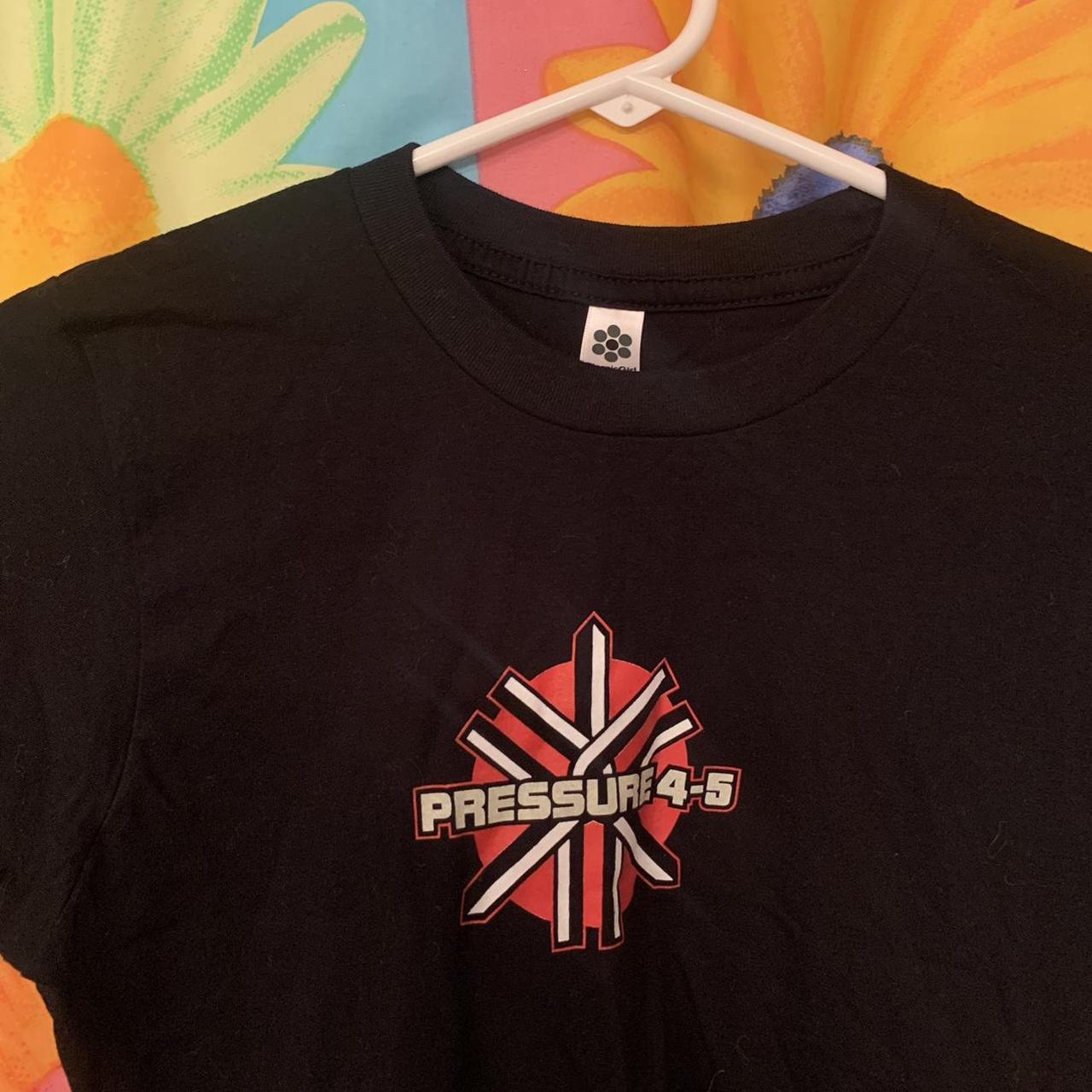 Early 2000s Pressure 45 fitted baby / band tee!... Depop