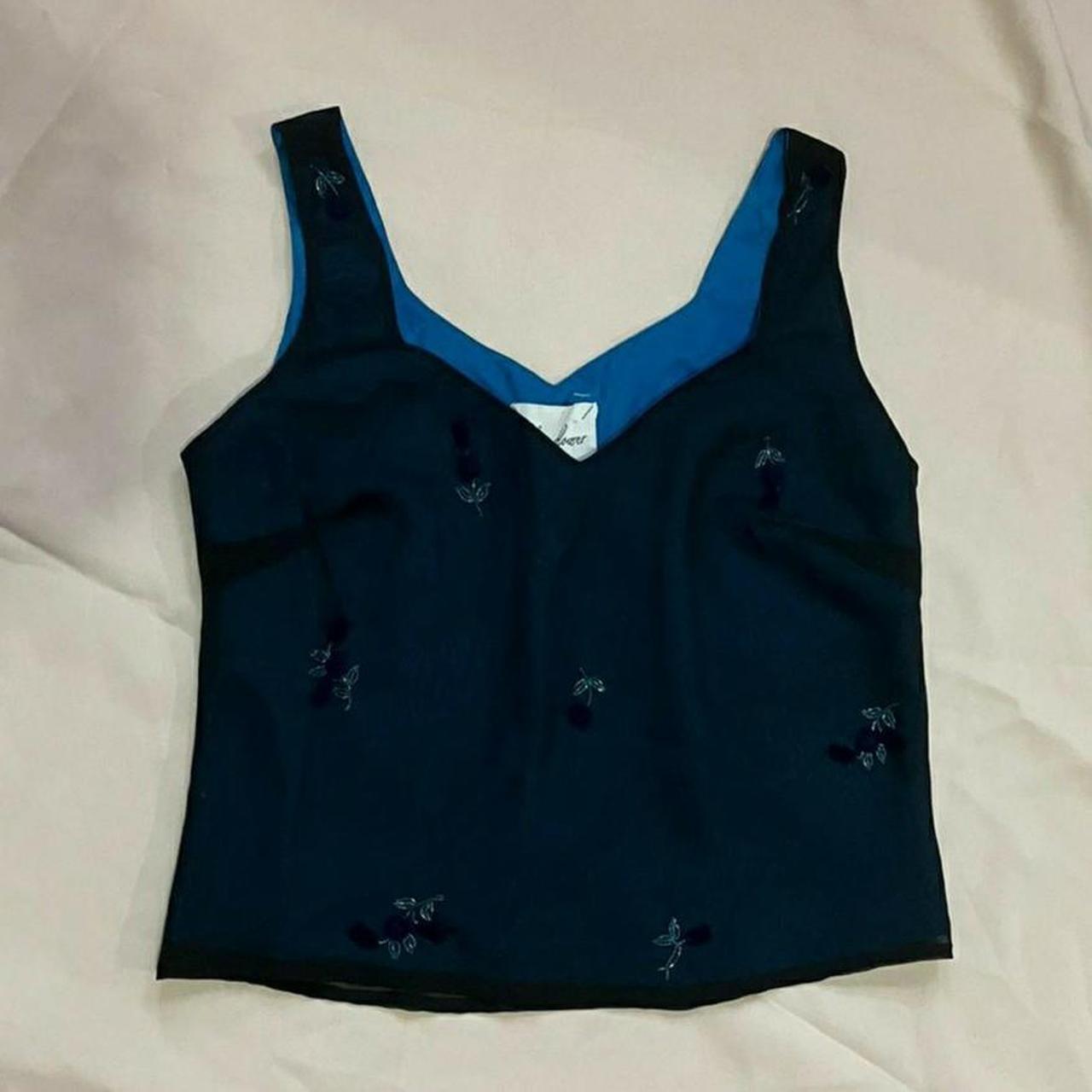 Women's Blue Blouse | Depop