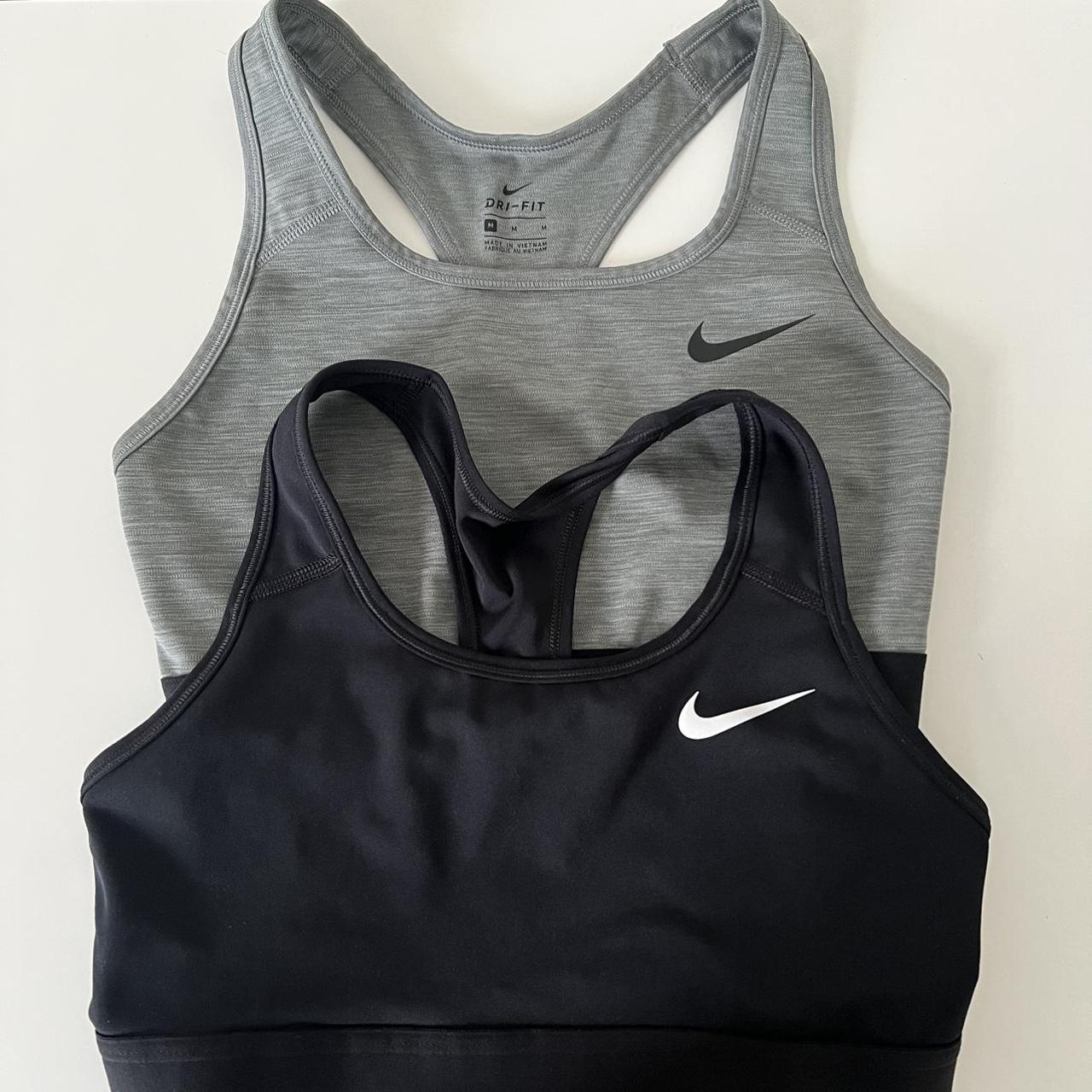 Black And Gray Medium Nike Sports Bra Medium Depop d-cup-size-chart