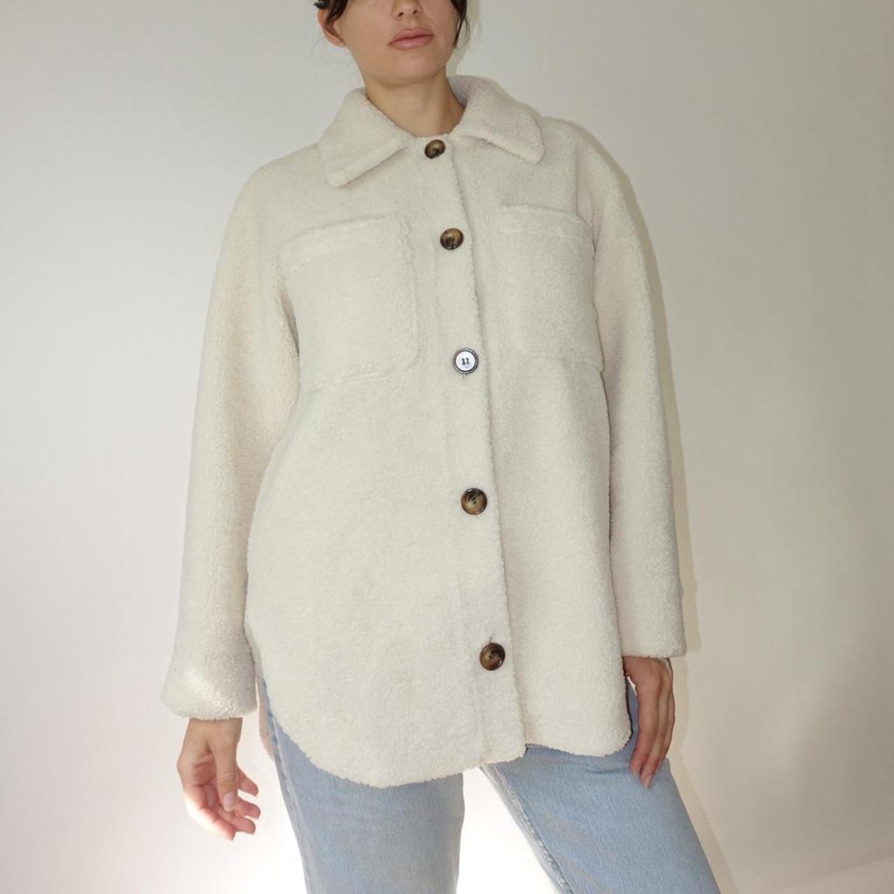 Rails Women's Shacket Jacket - Cream/White - S – … - image 7